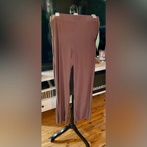 IMAN Global Chic Wide Leg Palazzo Pant Med- Choose Brown OR Turquoise OR Paisley